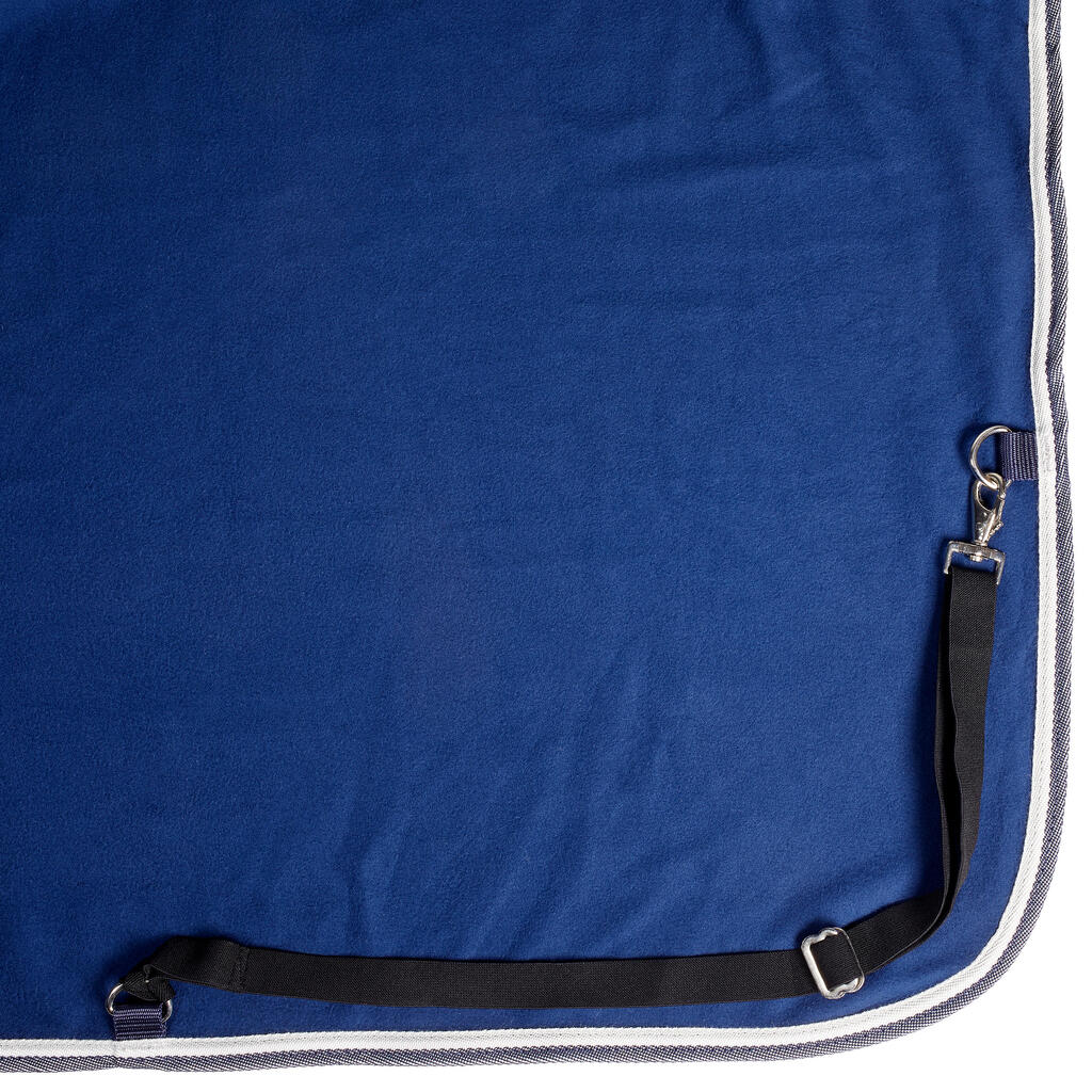 Horse Riding Stable Sheet for Horse and Pony Polaire 500 - Blue