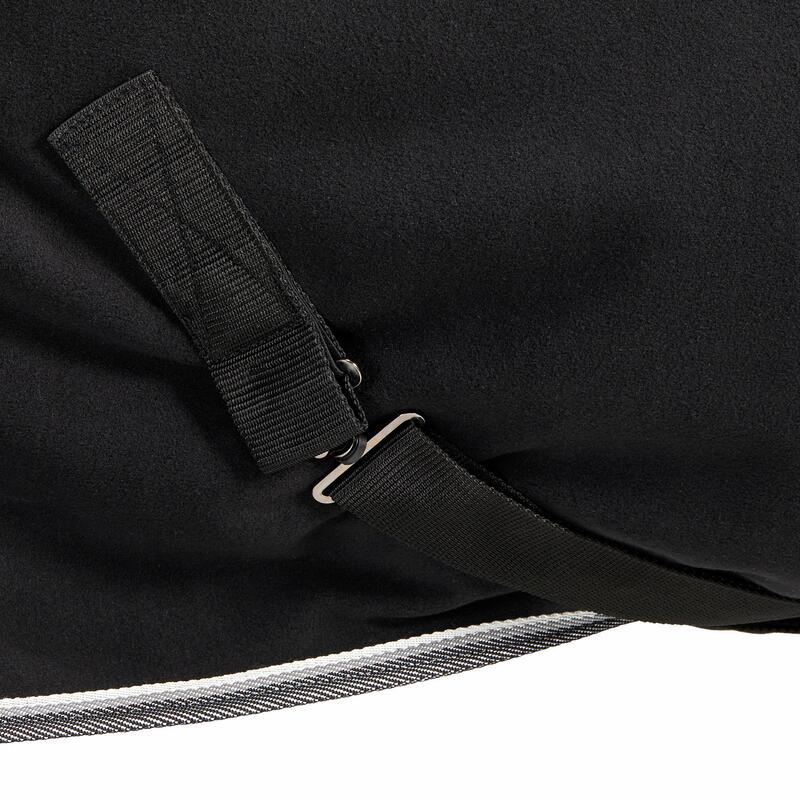 Chemise d'écurie équitation cheval et poney POLAR PERF noir