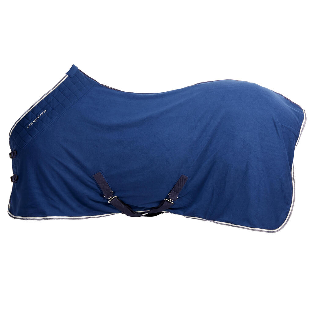 Horse Riding Stable Sheet for Horse and Pony Polaire 500 - Blue