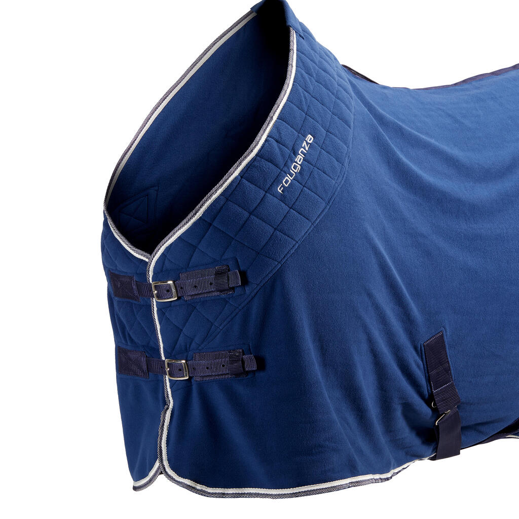 Horse Riding Stable Sheet for Horse and Pony Polaire 500 - Blue