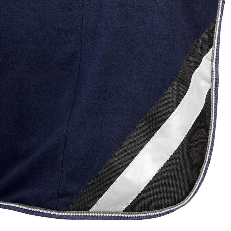 Staldeken voor paard en pony FLEECE PERF marineblauw