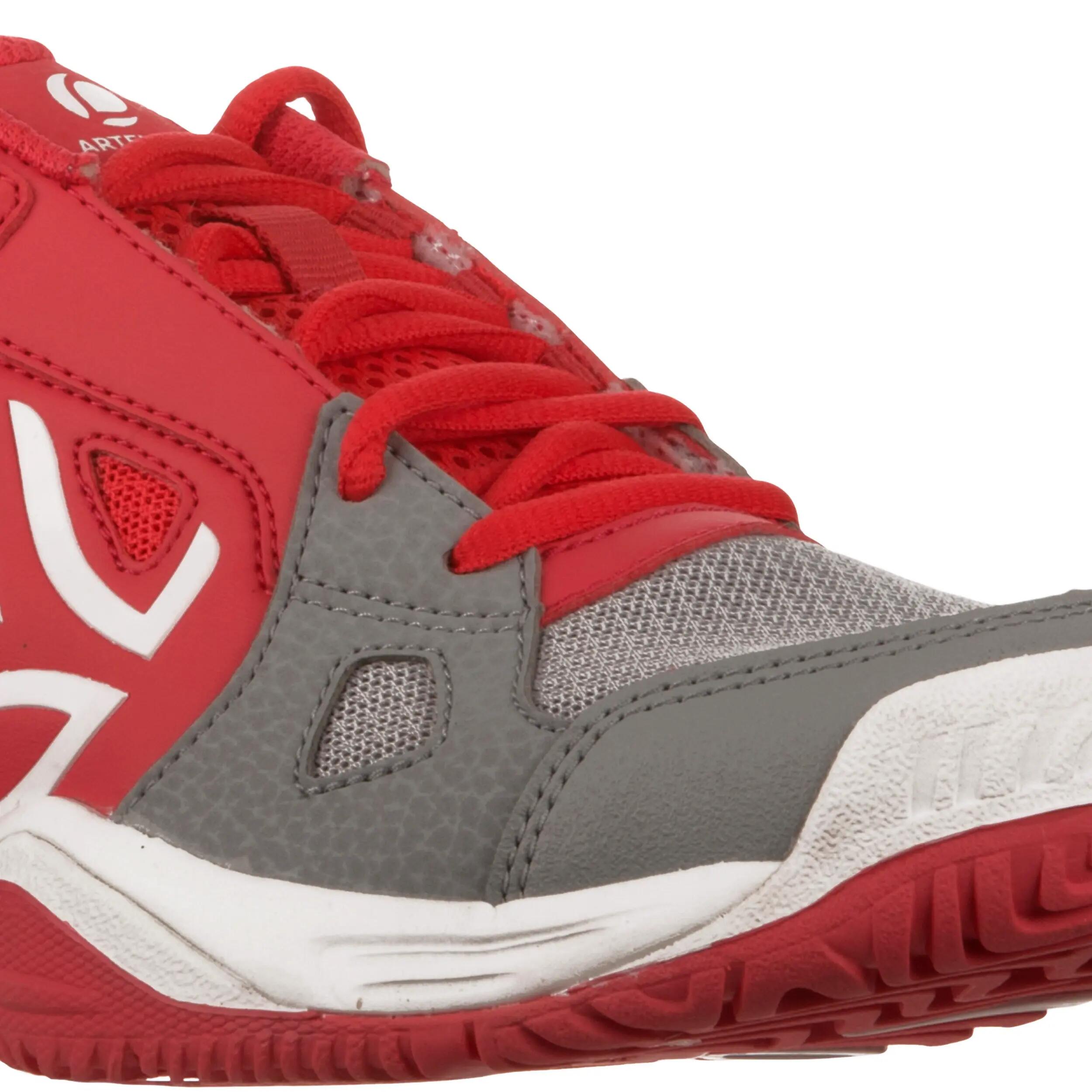 TS860 Kids' Tennis Shoes - Grey / Pink 6/12