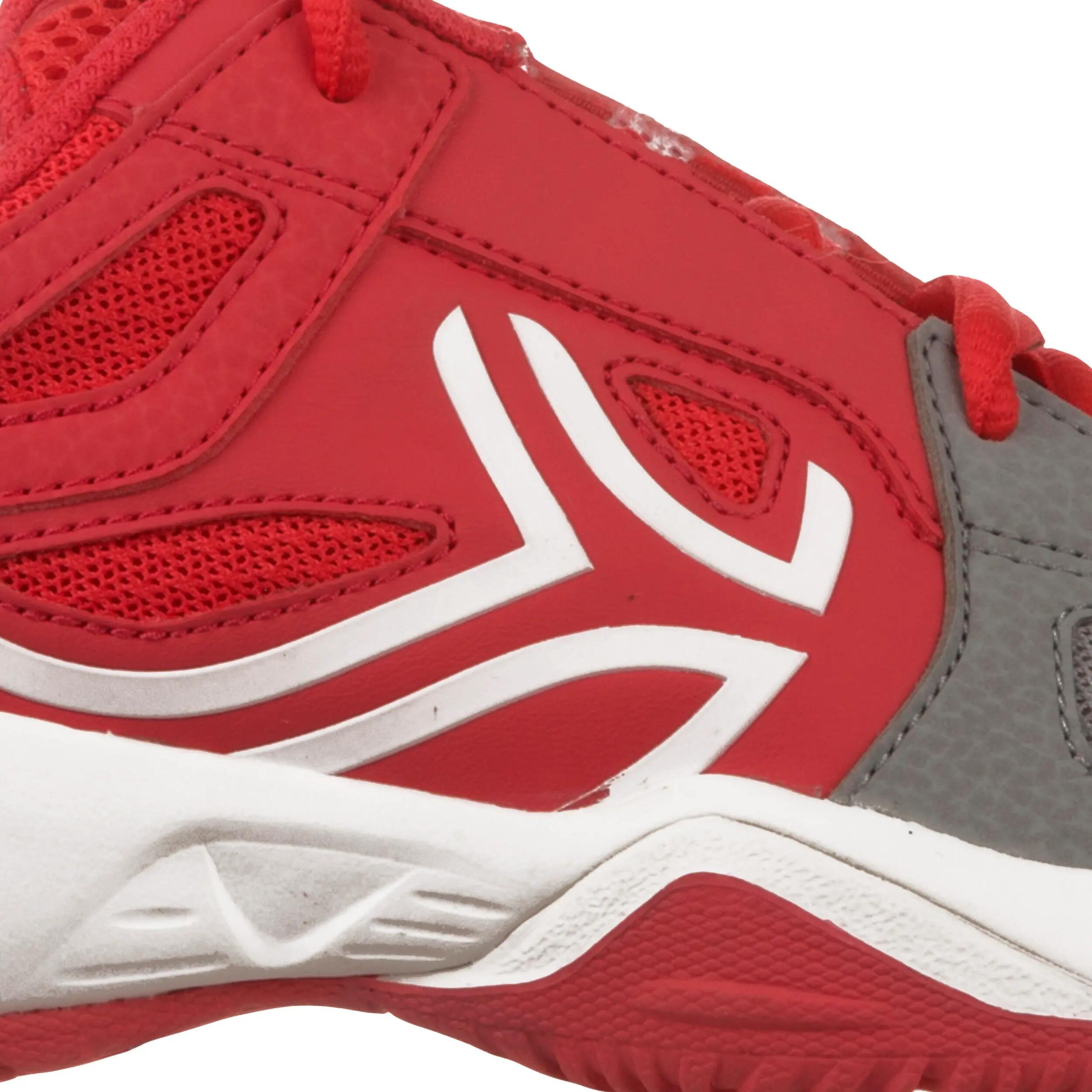 TS860 Kids' Tennis Shoes - Grey / Pink 8/12