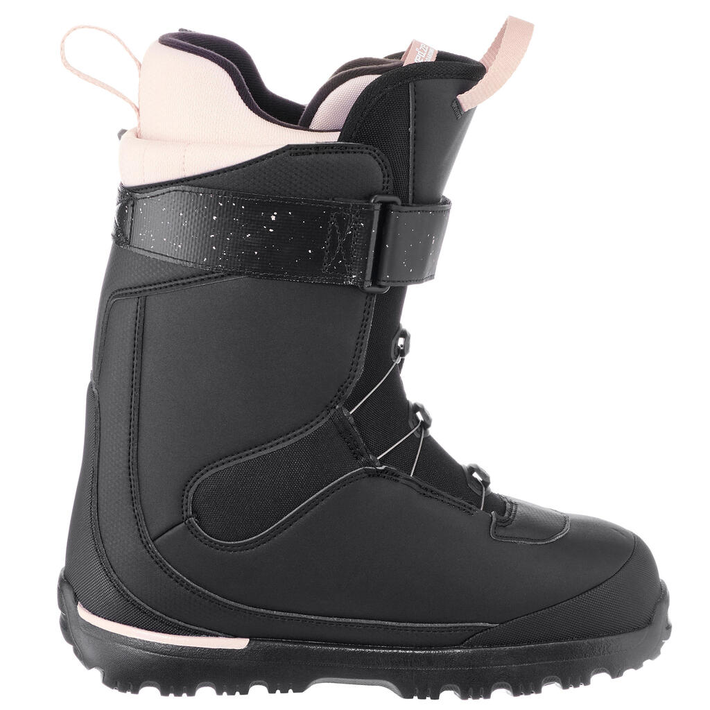 Snowboard Boots Piste/Off-Piste Serenity 500 Cable Lock Damen schwarz