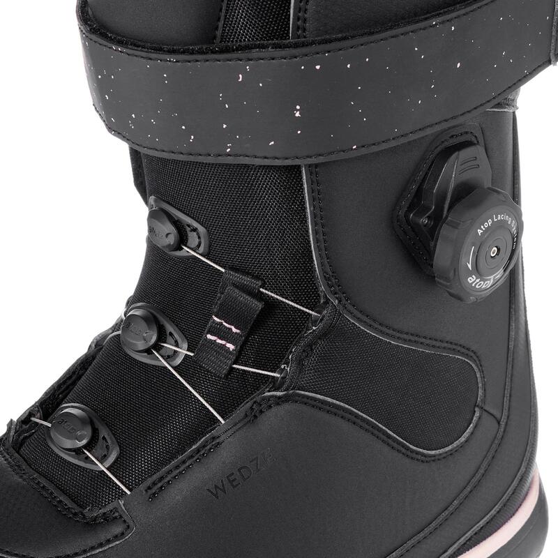 Chaussures de snowboard femme piste / Hors-piste, Serenity 500, noires