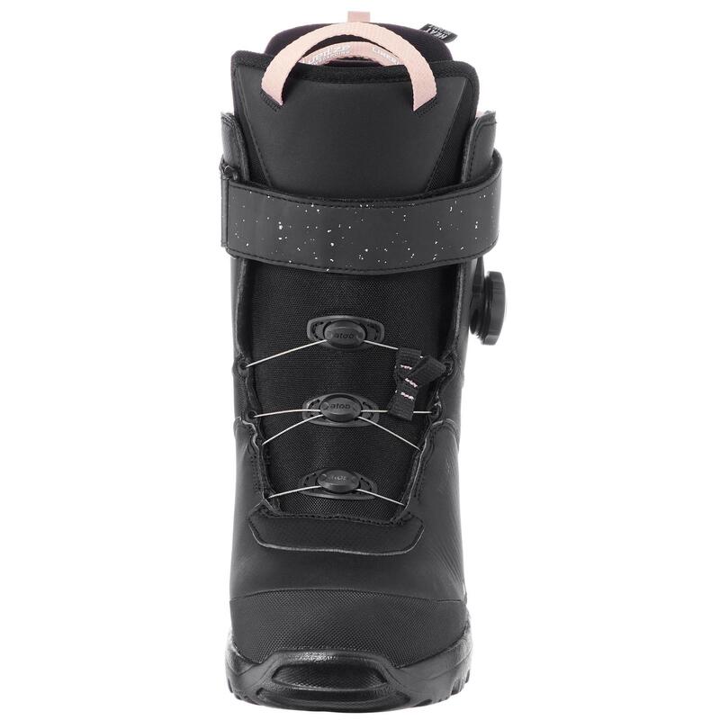 Botas Snowboard Mujer Pista / Fuera Pista, Serenity 500, Negro