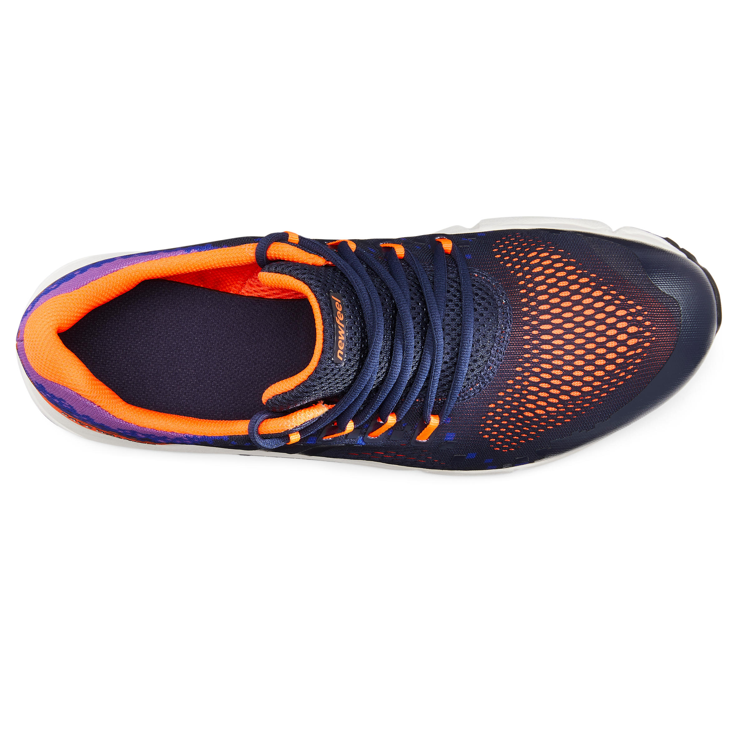 RW 500 Fitness Walking Shoes - BLUE/ORANGE 5/12