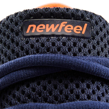 Кроссовки для спортивной ходьбы мужские RW 500 сине-оранжевые