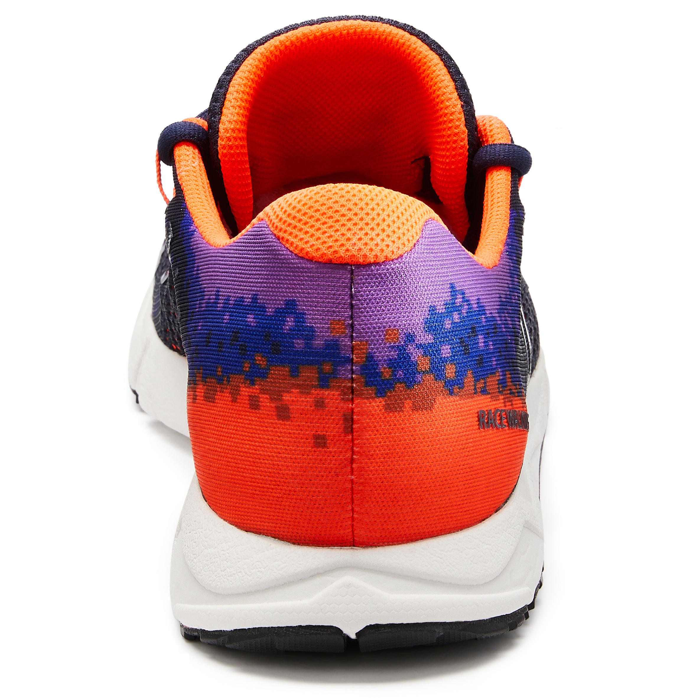 Кроссовки для спортивной ходьбы мужские RW 500 сине-оранжевые NEWFEEL