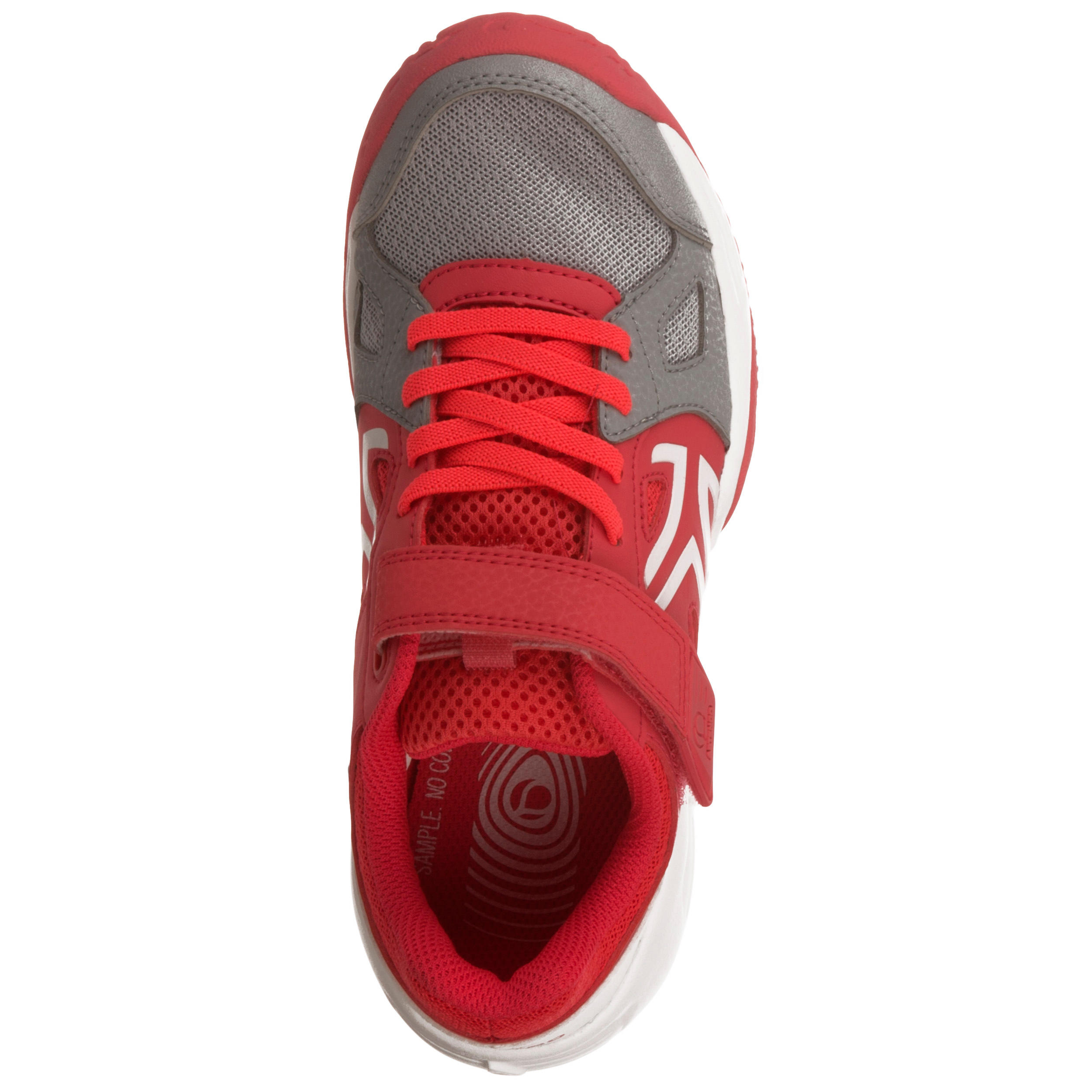 TS860 Kids' Tennis Shoes - Grey / Pink 10/12