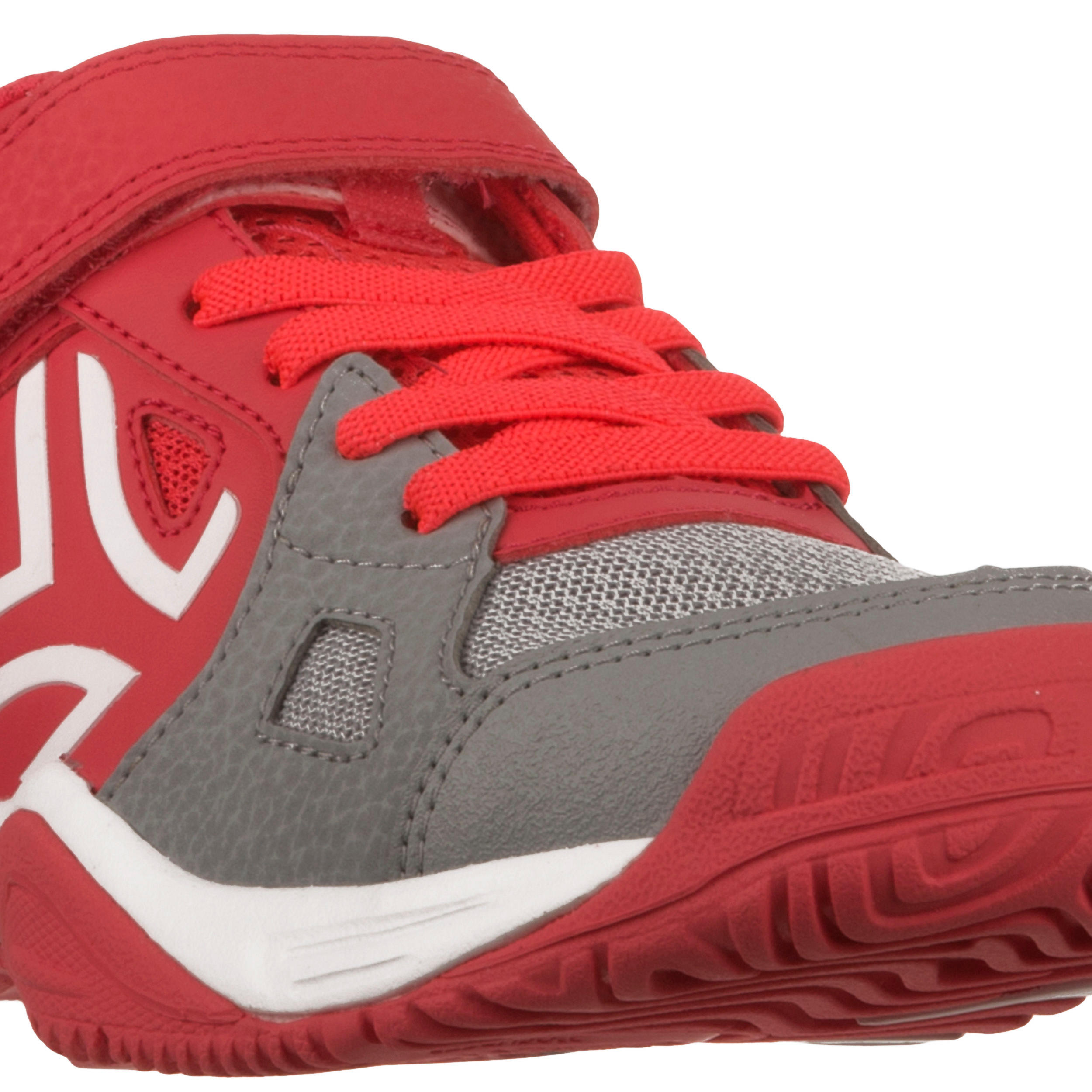 TS860 Kids' Tennis Shoes - Grey / Pink 6/12
