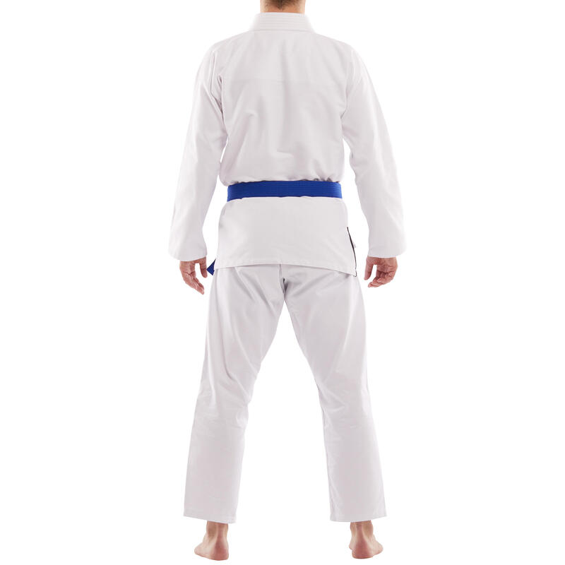 Kimono 100 na brazilské jiu-jitsu bílé