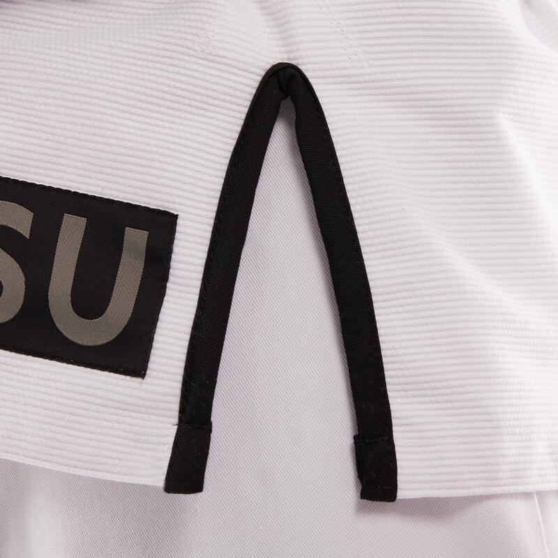 Kimono 100 na brazilské jiu-jitsu bílé