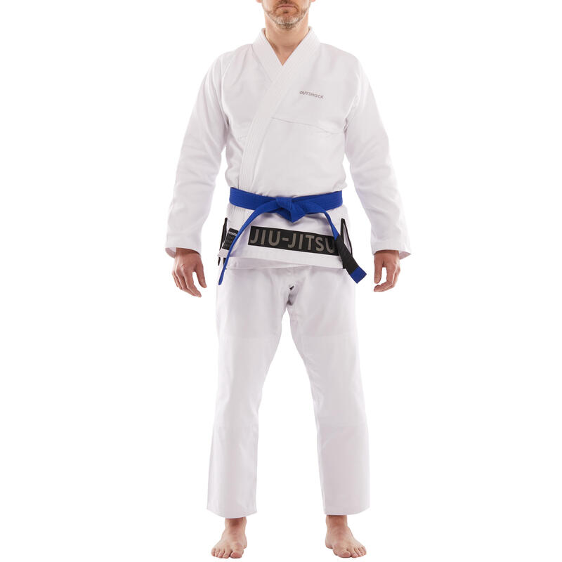 Kimono 100 na brazilské jiu-jitsu bílé