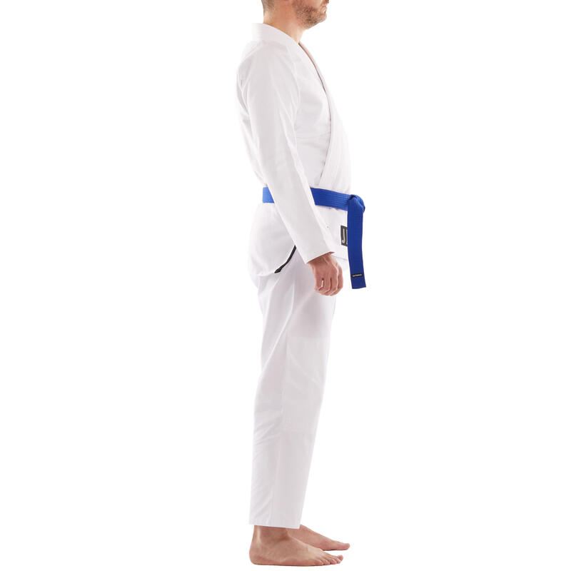 Kimono 100 na brazilské jiu-jitsu bílé
