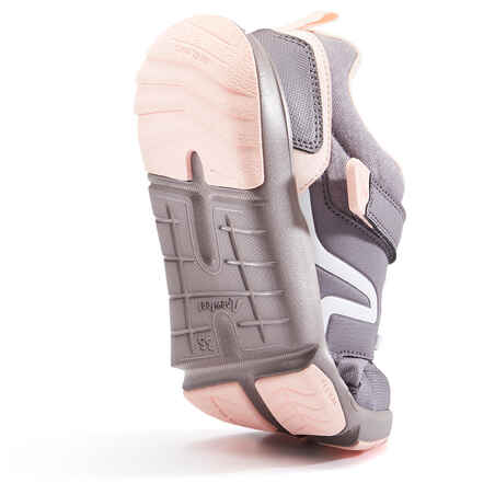 Kids' Walking Shoes Actiwalk - Grey/Pink