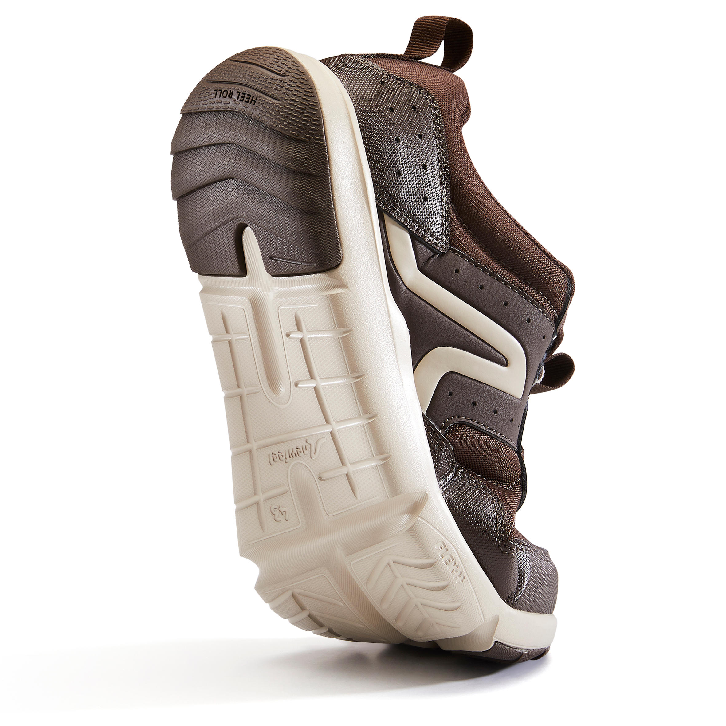 Мужские кроссовки для активной ходьбы Fitwalk Resist коричневые NEWFEEL