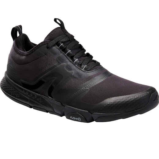 
      MEN'S FITNESS WALKING SHOES PW 580 WATERRESIST - BLACK
  