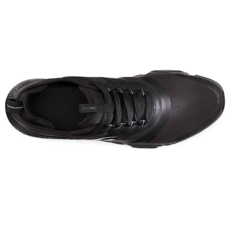 Чоловічі кросівки PW 580 для спортивної ходьби водонепроникні - Чорні