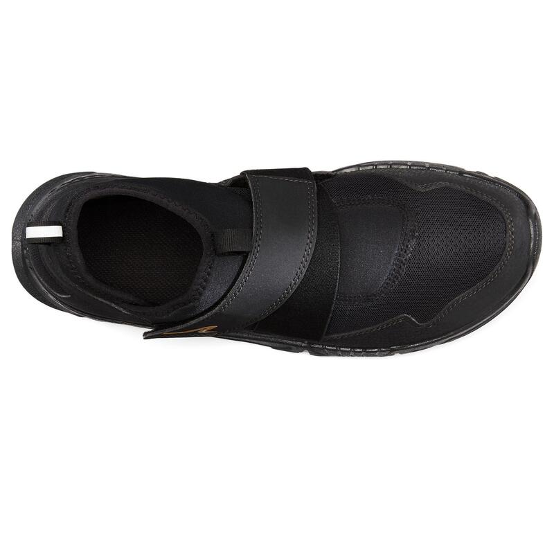 Ademende schoenen voor nordic walking NW 100 zwart