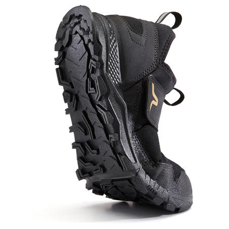Чоловічі черевики 100 для скандинавської ходьби - Чорні
