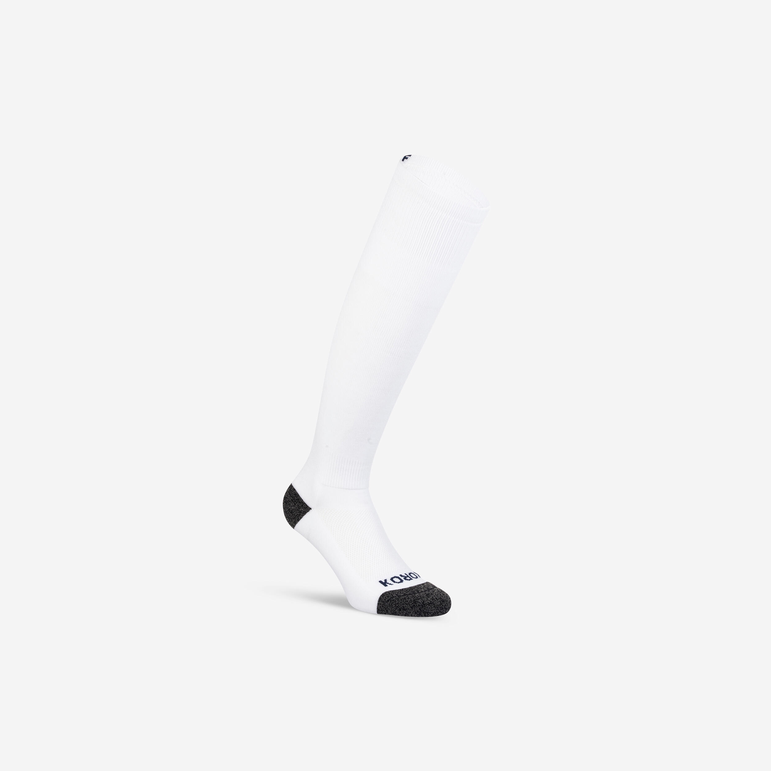 Adult Field Hockey Socks FH500 - White 1/2