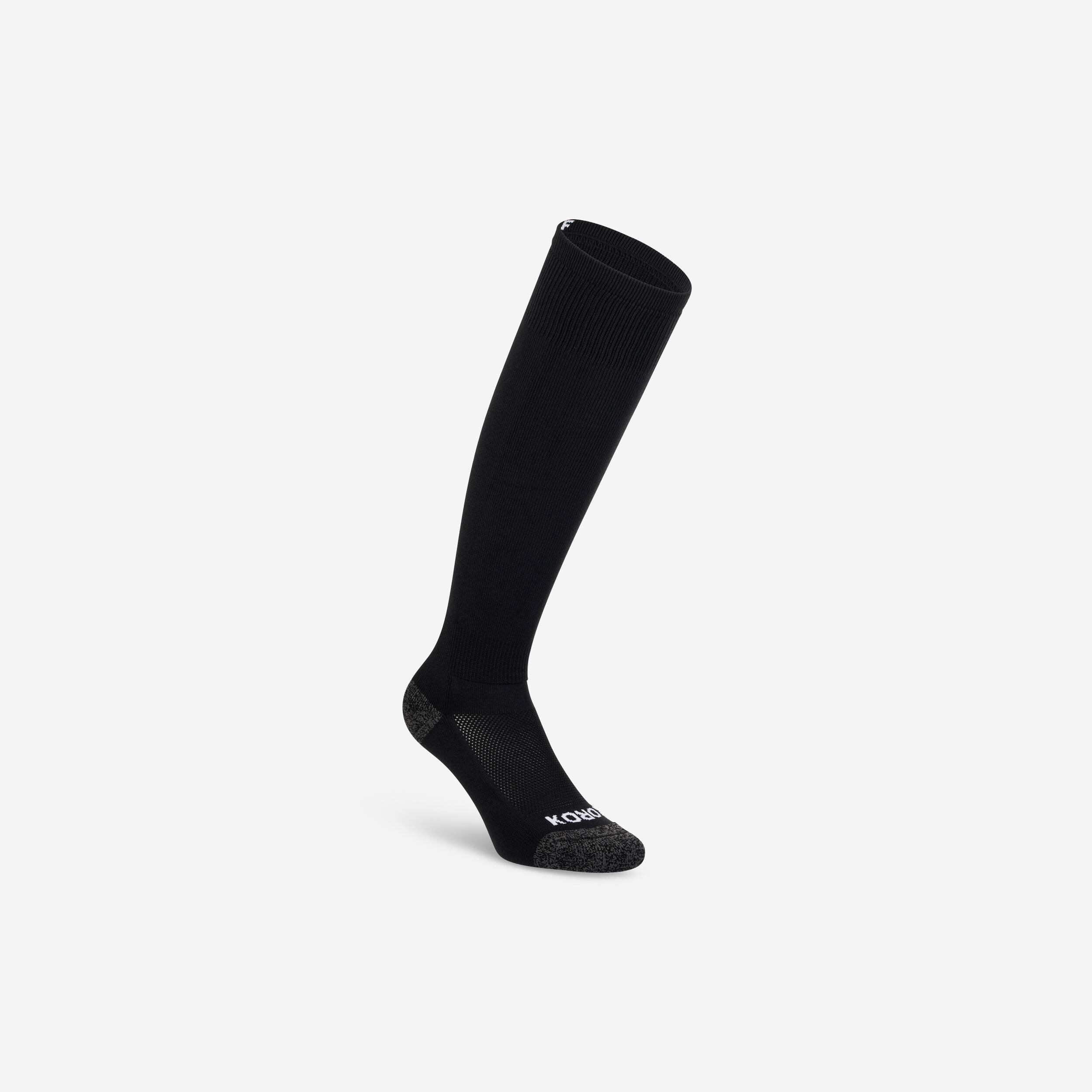 Adult Field Hockey Socks FH500 - Black 1/2
