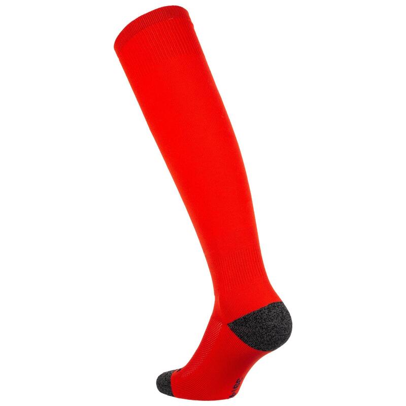 Chaussettes de hockey sur gazon enfant FH500 rouge
