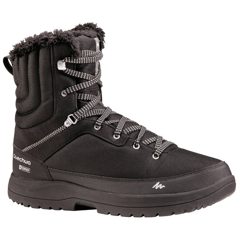 Men’s warm and waterproof hiking boots - sh100 high