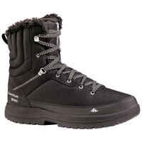 Men's Warm Waterproof Snow Walking Shoes - SH100 U-WARM - High