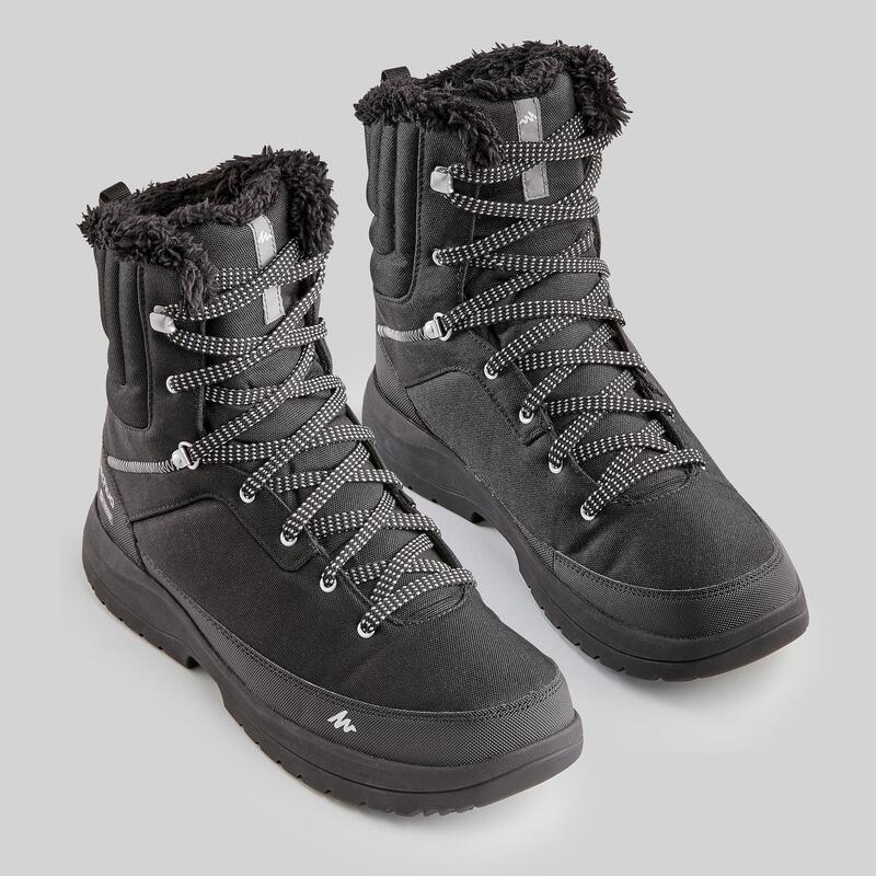 Erkek Outdoor Kar Botu - Su Geçirmez - Siyah - NH100 Mid