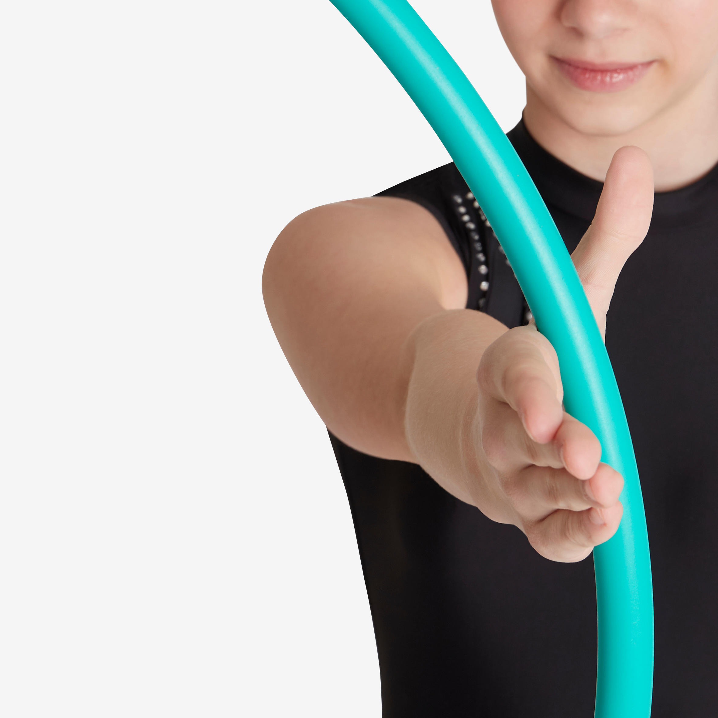 

Rhythmic Gymnastics 65 cm Hoop - Emerald -  By DOMYOS | Decathlon