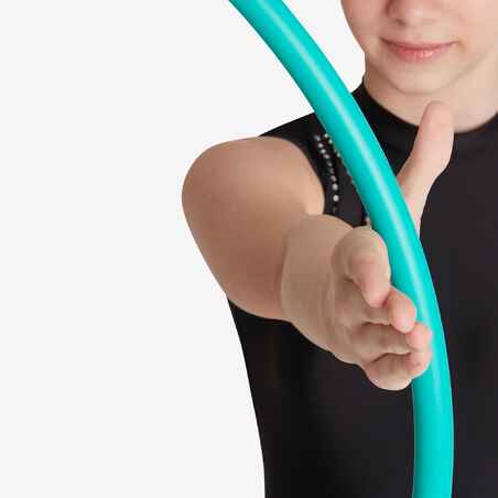 Aro de Gimnasia Rítmica Hula Hoop de 65 cm esmeralda