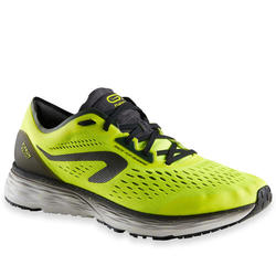 CHAUSSURES DE RUNNING HOMME KIPRUN KS LIGHT NOIR JAUNE