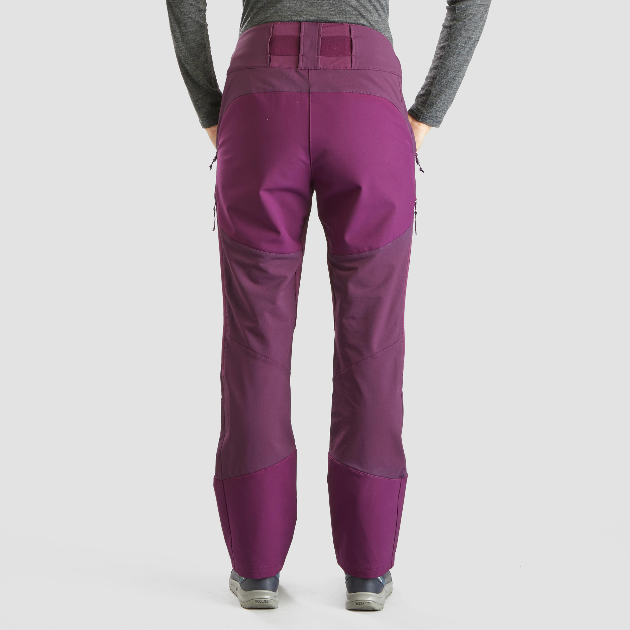 Women’s warm hiking trousers SH520 X-Warm - purple 5/13