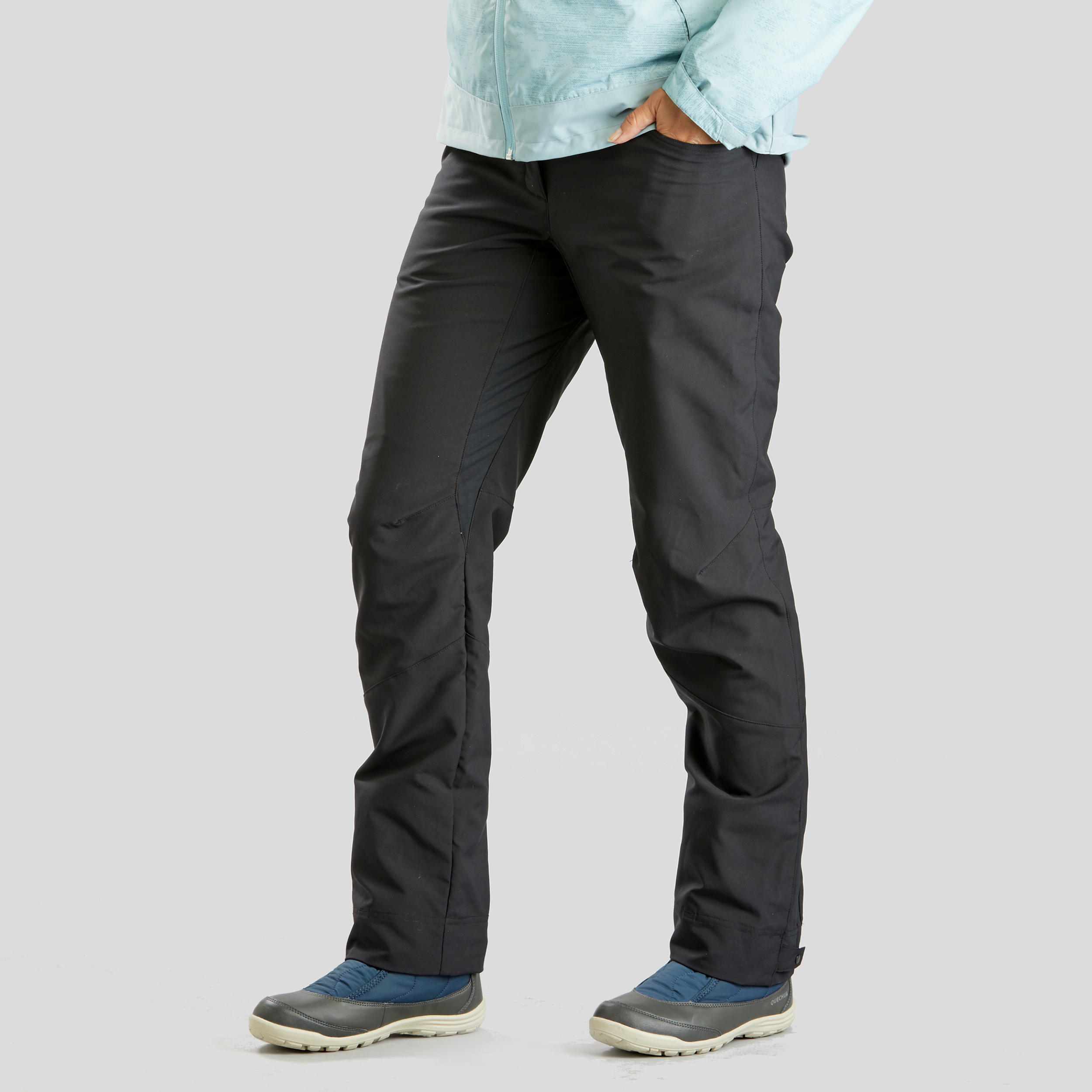 Pantalones de Montaña y Trekking Mujer Quechua SH100 U-Warm QUECHUA |  Decathlon