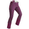 Softshellhose Winterwandern SH520 Extra-Warm Damen violett