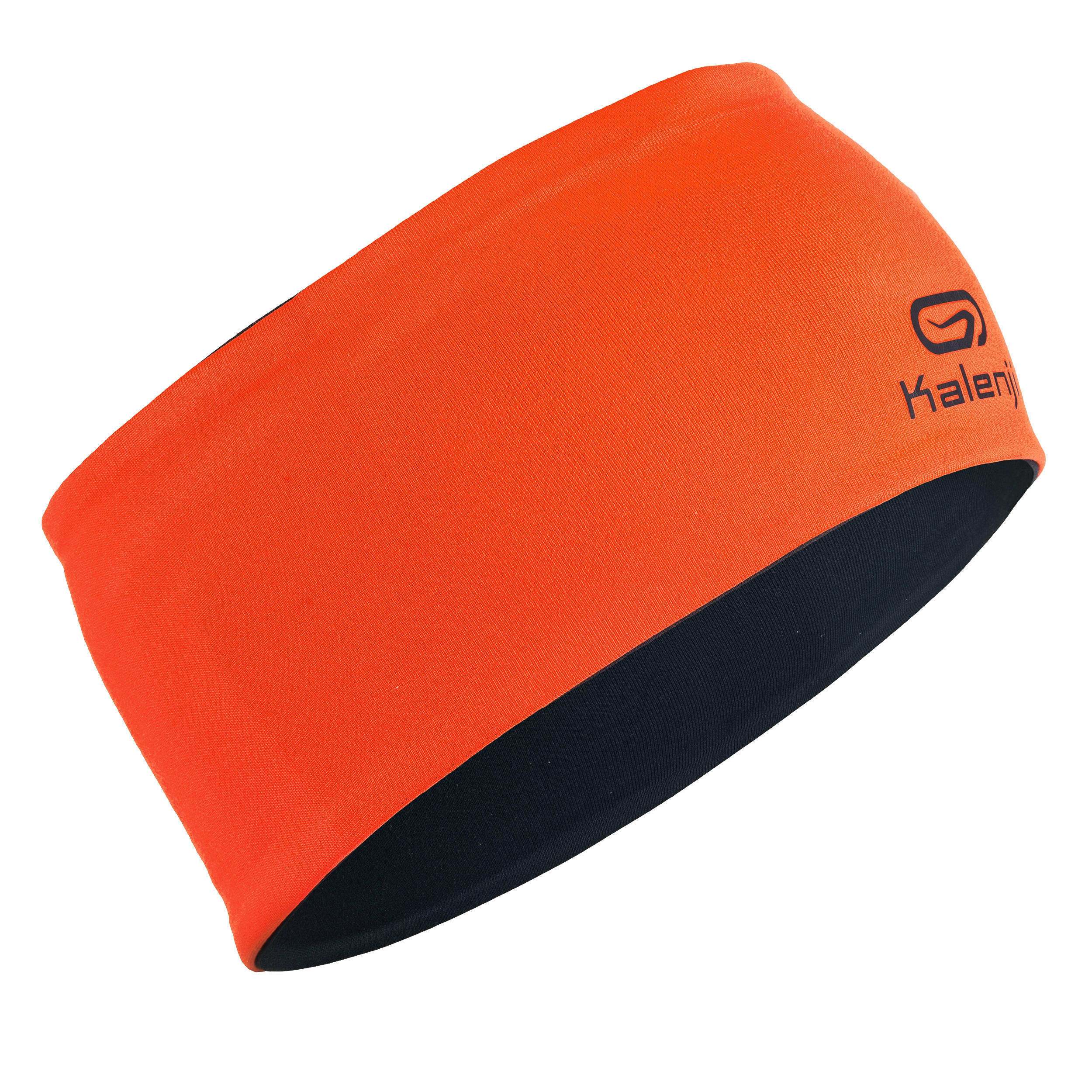 Kids' Athletics Reversible Headband - Grey Orange 2/8