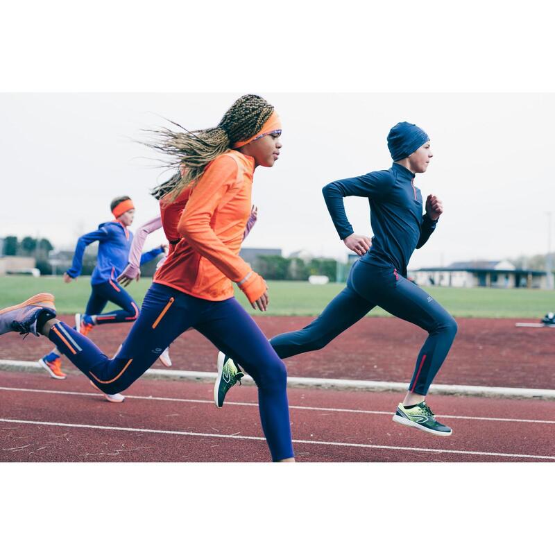 Dětská čepice na atletiku tmavě modrá 