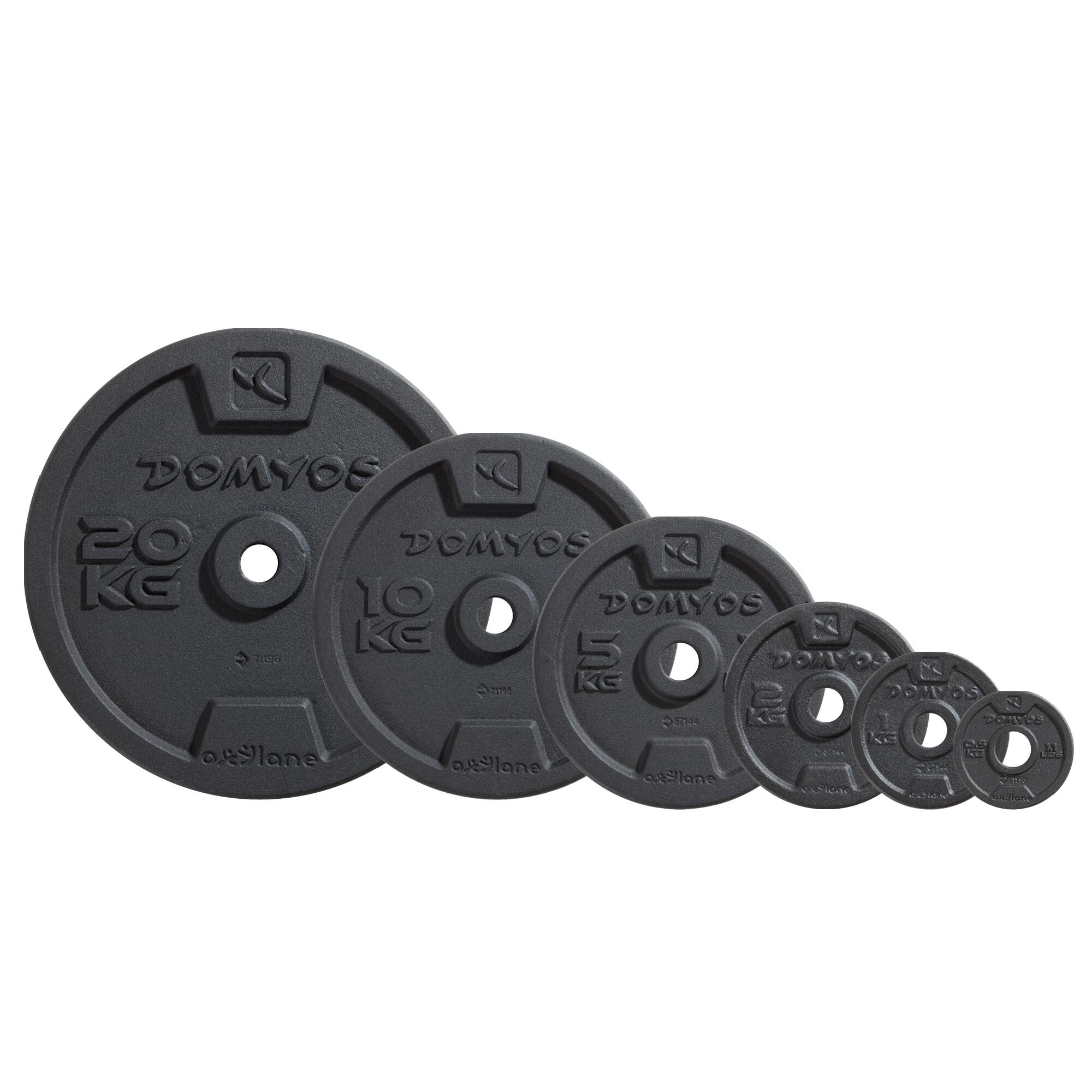 domyos weight plates