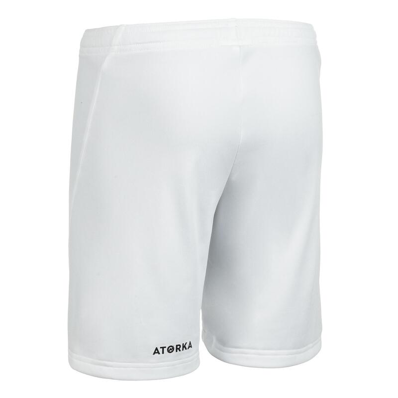 Short de handball H100 homme blanc