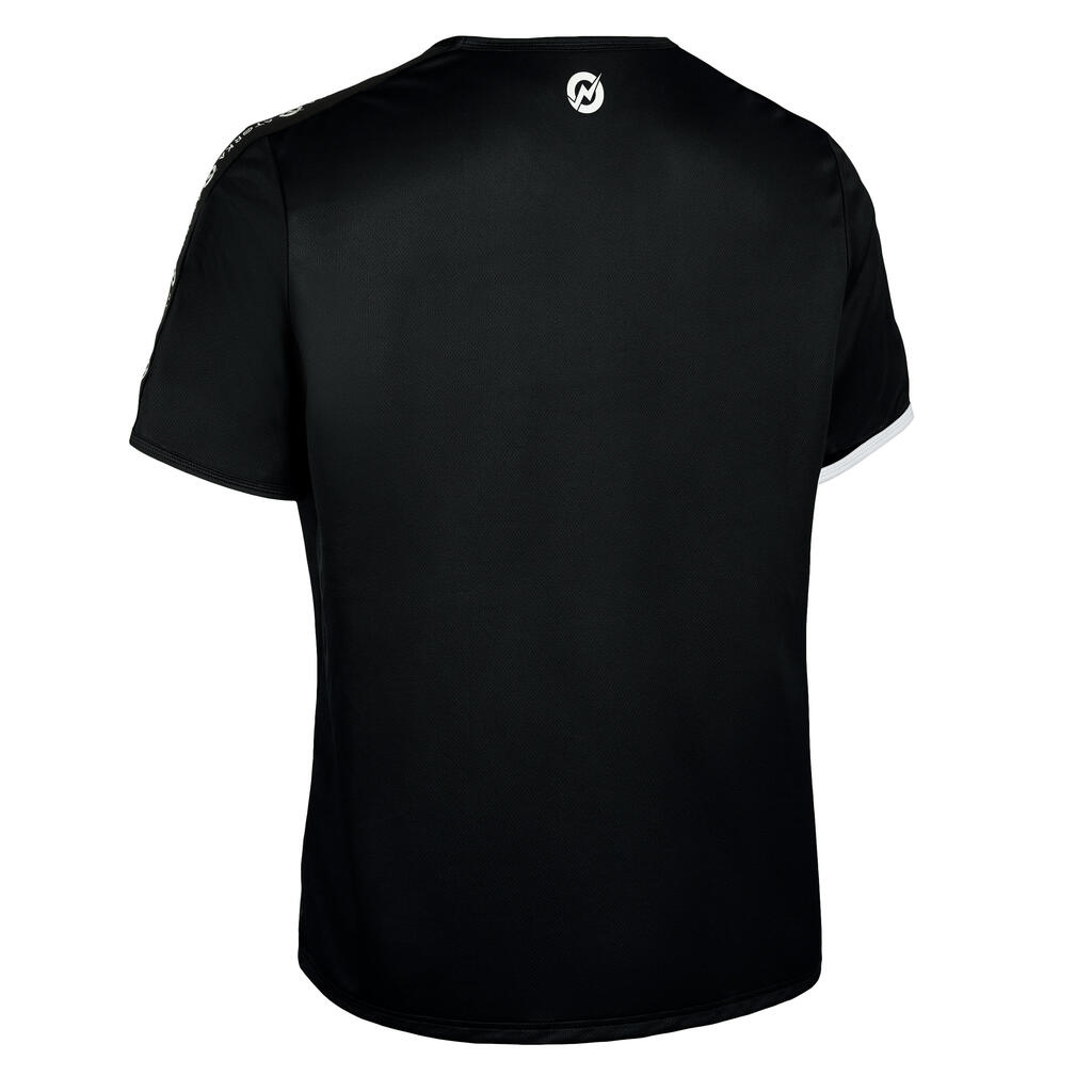 H100C Short-Sleeved Handball Top - Black