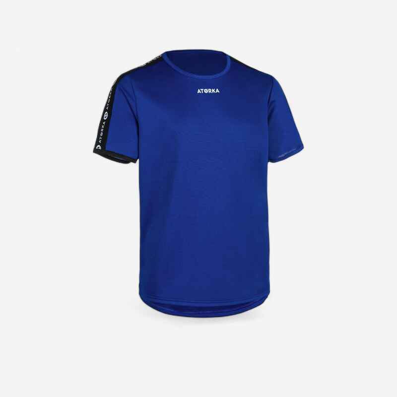 Handballtrikot H100 kurzarm Kinder navy Handballtrikot H100 kurzarm Kinder navy