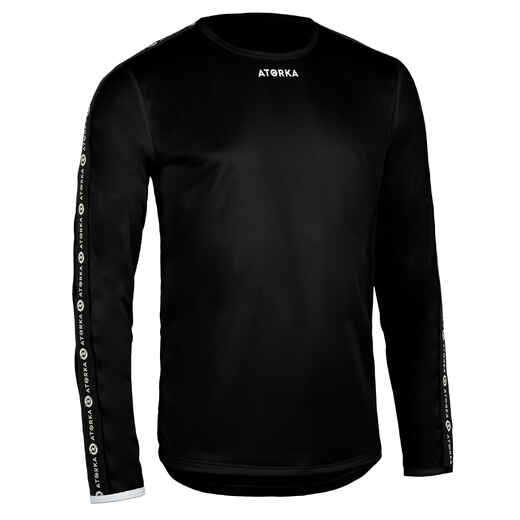 
      H100C Kids' Long-Sleeved Handball Top - Black
  