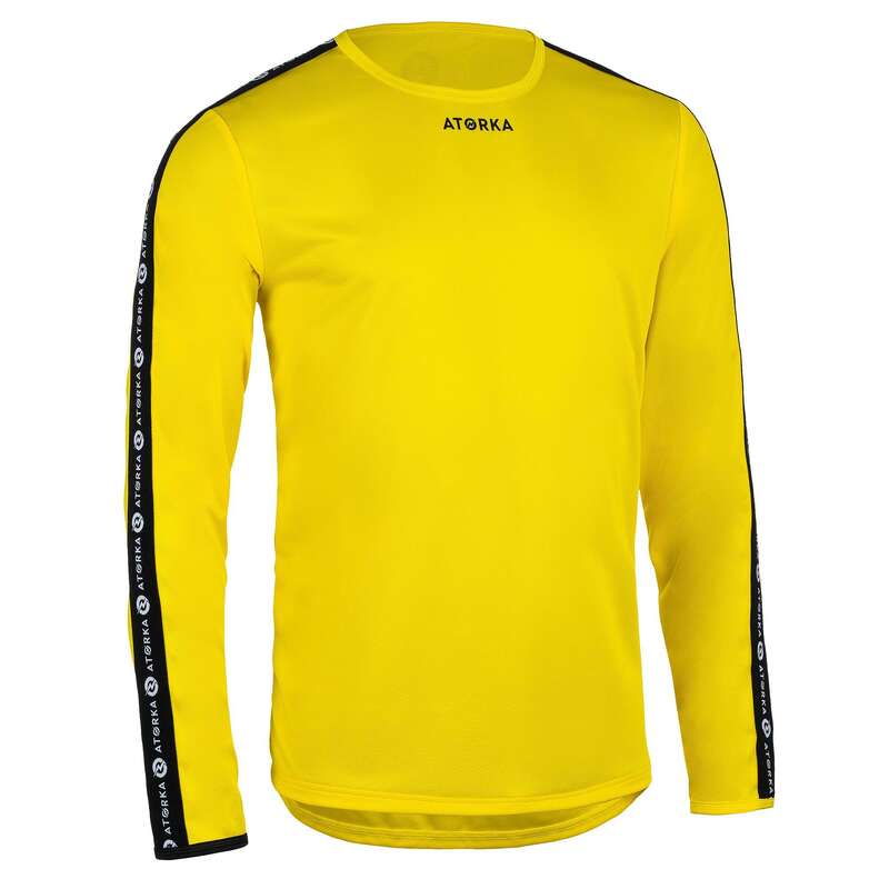 APPAREL SHOES KIDS HANDBALL Andebol - Camisola H100C Criança Amarelo ATORKA - Equipamento de Andebol