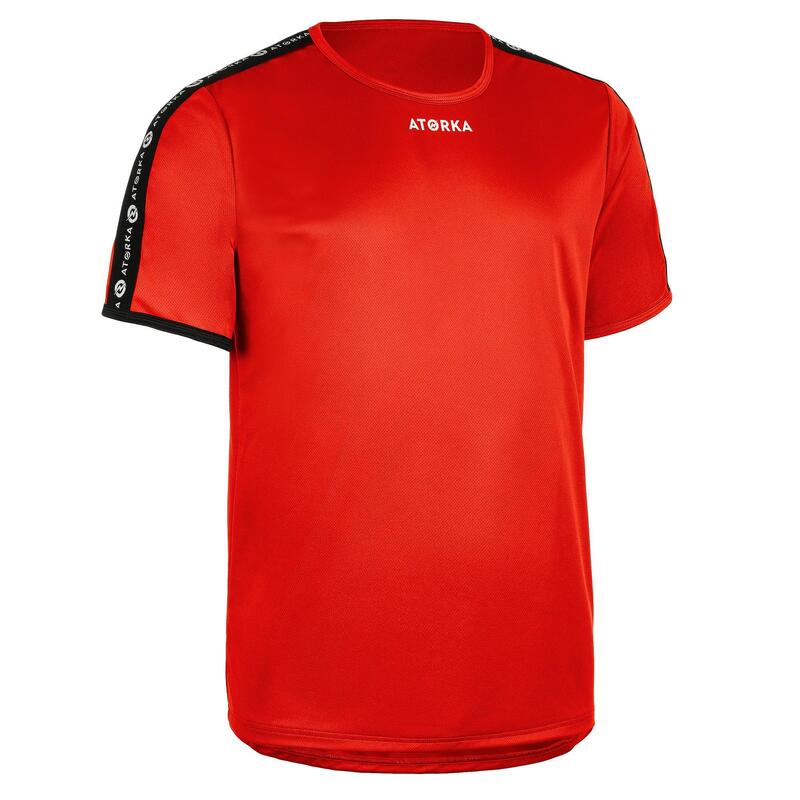 Handballtrikot kurzarm H100C Herren rot