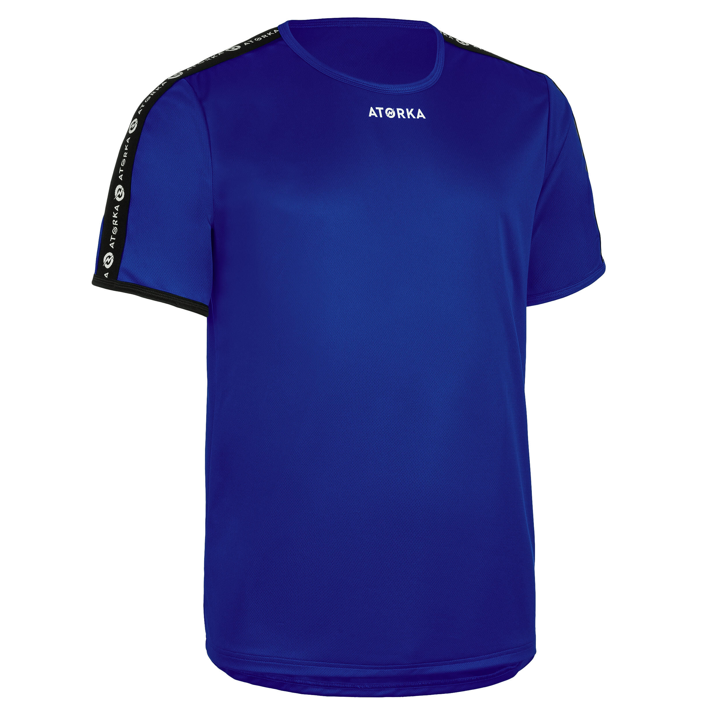 ATORKA H100C Short-Sleeved Handball Top - Dark Blue