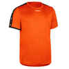 Majica kratkih rukava za rukomet H100C muška narančasta