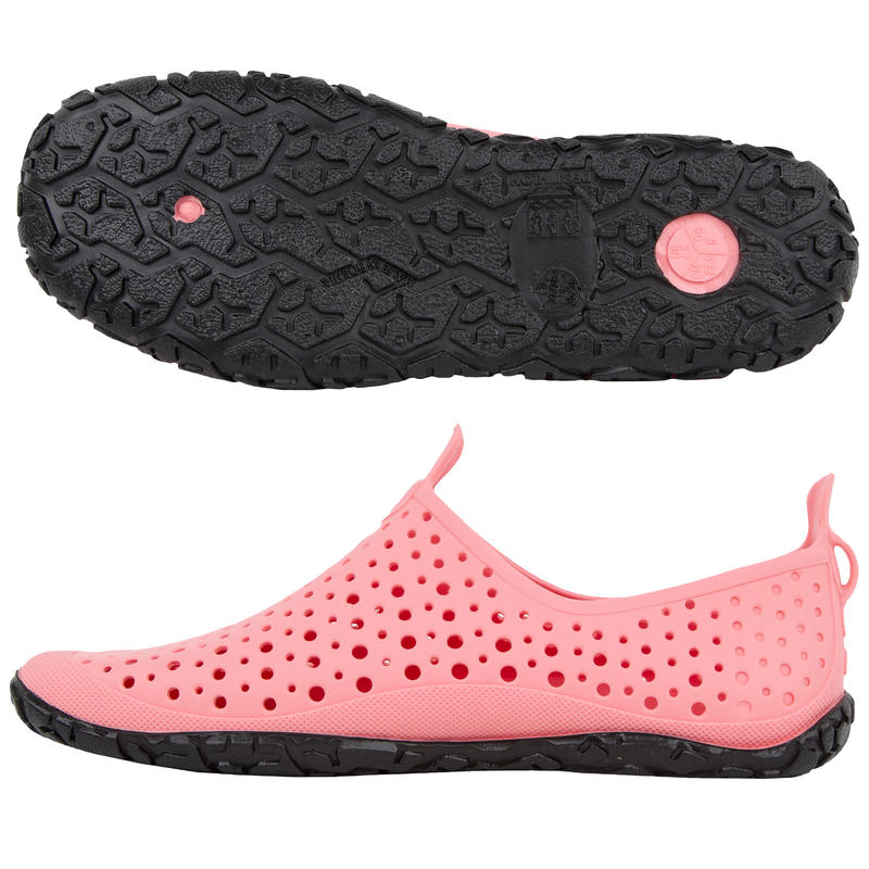 Shoes Aqua aerobics, Aquabiking and Aquafitness Aquadots Pink Decathlon