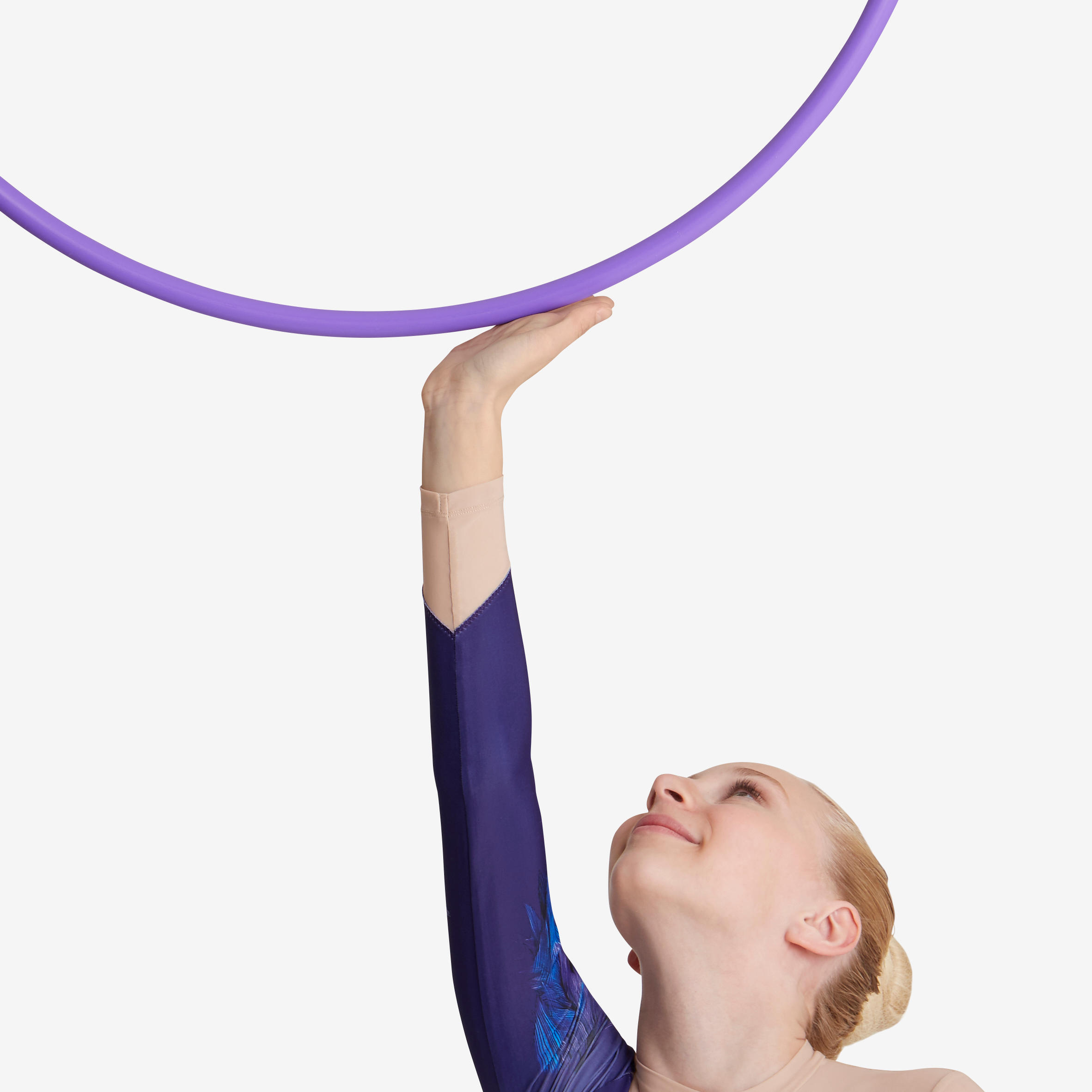 Rhythmic Gymnastics 75 cm Hoop - Purple 2/6